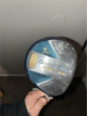 Right Handed Golden Bear GB-72 19 Degree 5 Wood Graphite Medium-Firm Flex Shaft